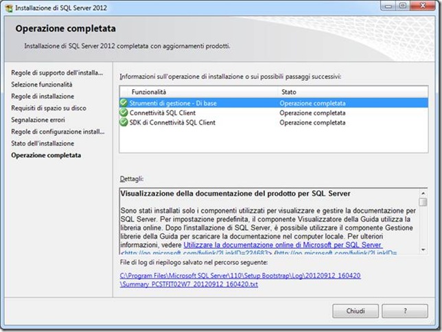 Installazione SQL Server 2012 Management Studio Express su Windows 7 64 ...